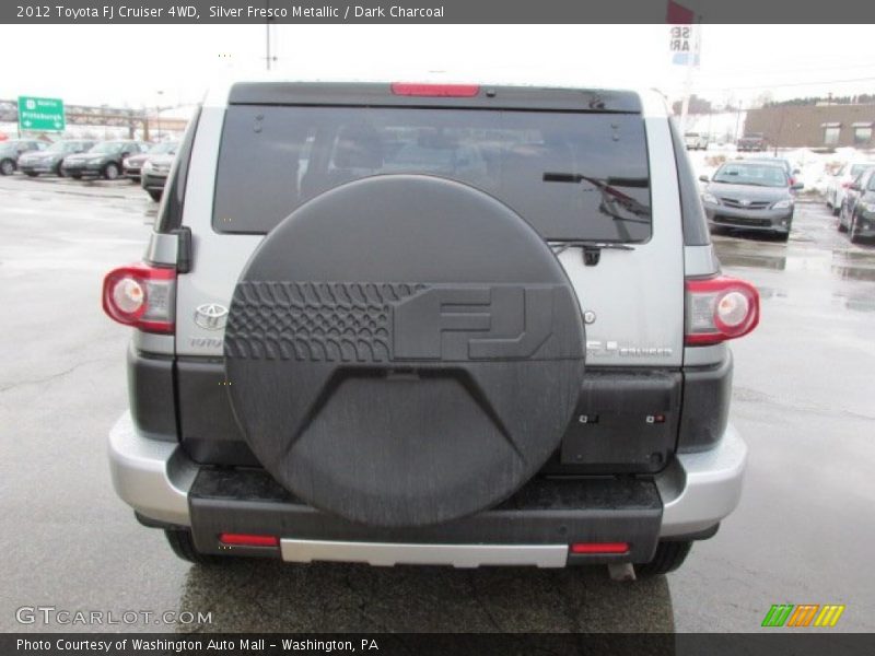 Silver Fresco Metallic / Dark Charcoal 2012 Toyota FJ Cruiser 4WD
