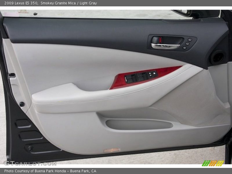 Smokey Granite Mica / Light Gray 2009 Lexus ES 350