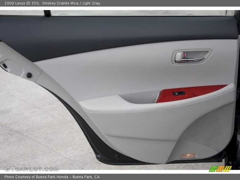 Smokey Granite Mica / Light Gray 2009 Lexus ES 350