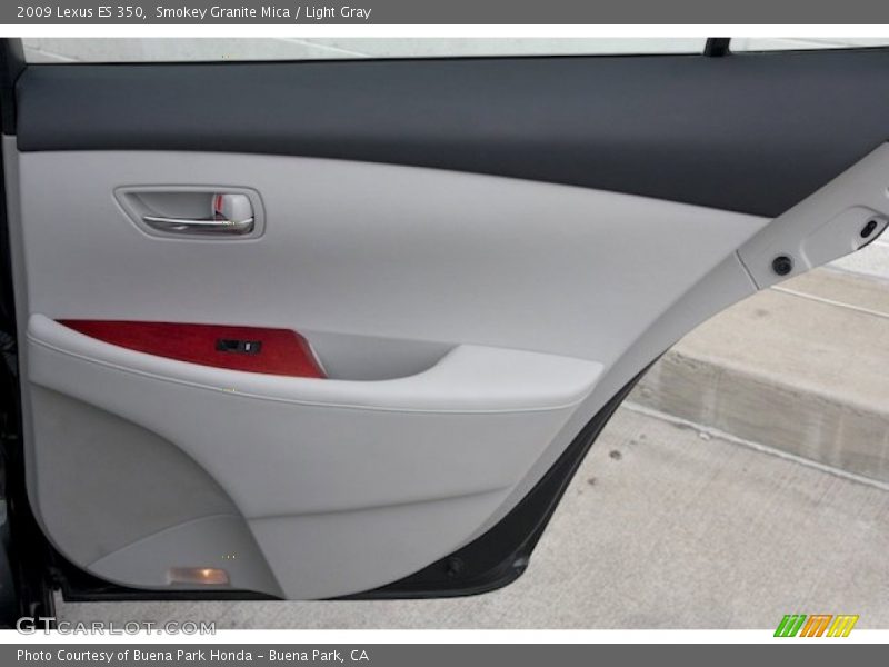 Smokey Granite Mica / Light Gray 2009 Lexus ES 350