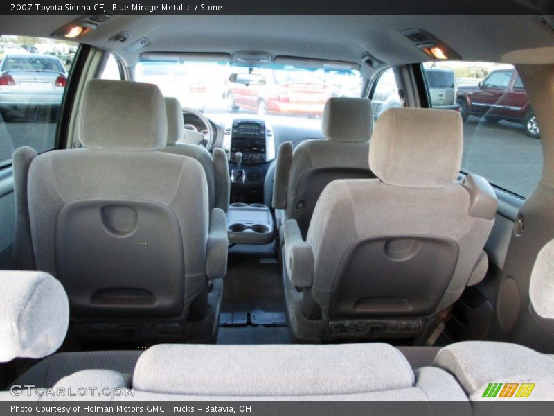 Blue Mirage Metallic / Stone 2007 Toyota Sienna CE