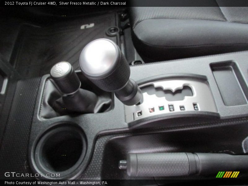 Silver Fresco Metallic / Dark Charcoal 2012 Toyota FJ Cruiser 4WD