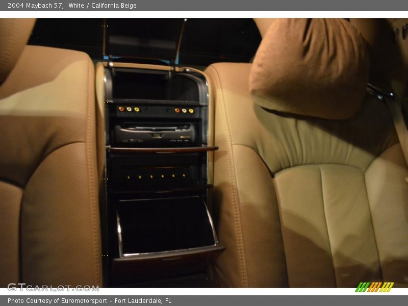 White / California Beige 2004 Maybach 57
