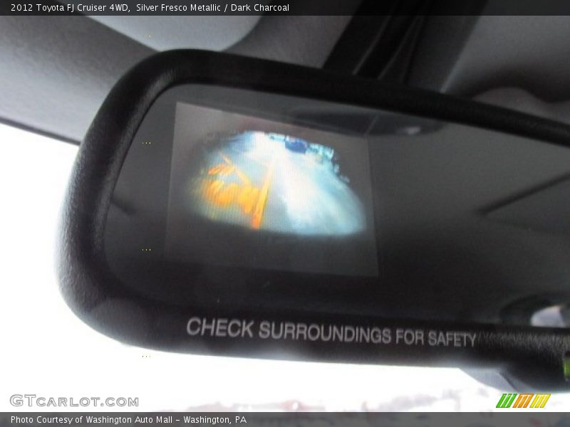 Silver Fresco Metallic / Dark Charcoal 2012 Toyota FJ Cruiser 4WD