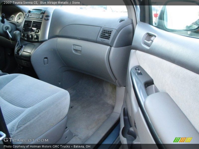 Blue Mirage Metallic / Stone 2007 Toyota Sienna CE