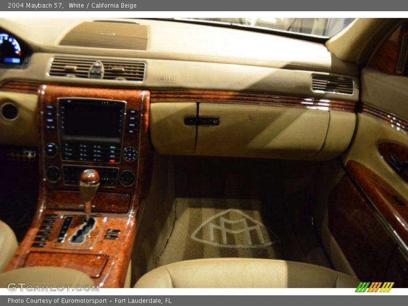 White / California Beige 2004 Maybach 57