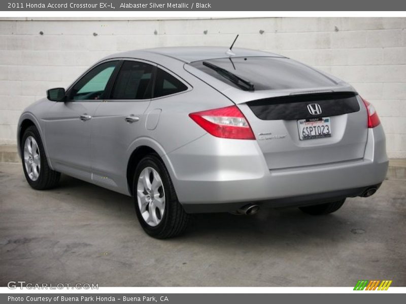 Alabaster Silver Metallic / Black 2011 Honda Accord Crosstour EX-L