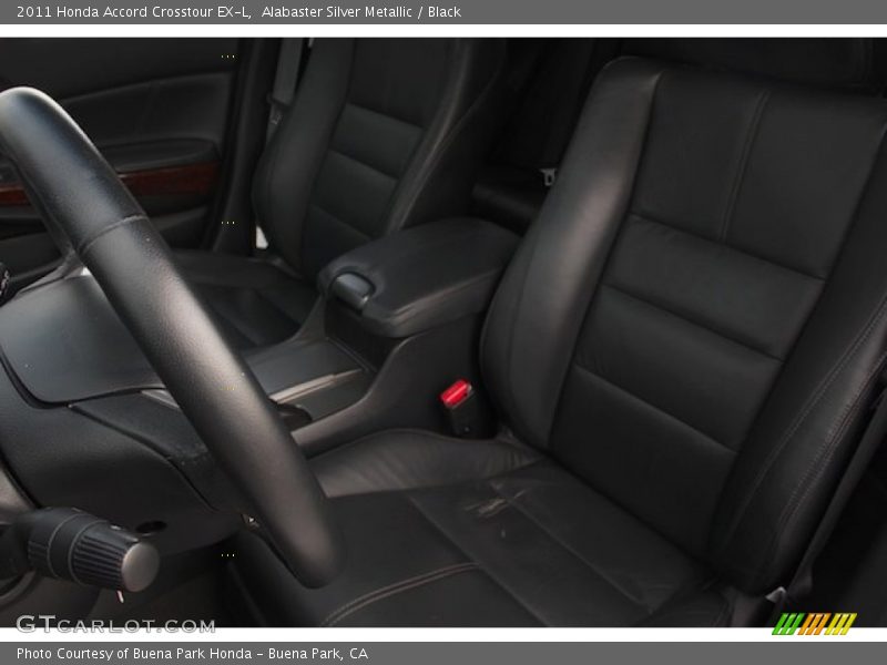 Alabaster Silver Metallic / Black 2011 Honda Accord Crosstour EX-L