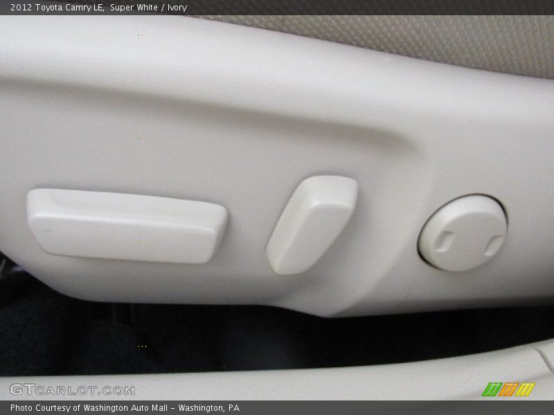 Super White / Ivory 2012 Toyota Camry LE