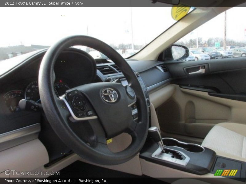 Super White / Ivory 2012 Toyota Camry LE