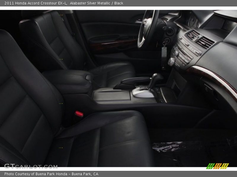 Alabaster Silver Metallic / Black 2011 Honda Accord Crosstour EX-L