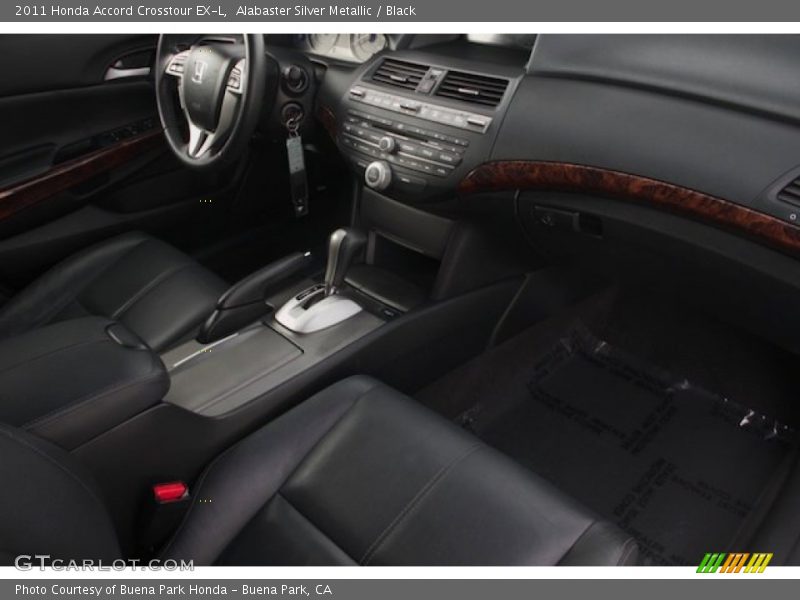 Alabaster Silver Metallic / Black 2011 Honda Accord Crosstour EX-L