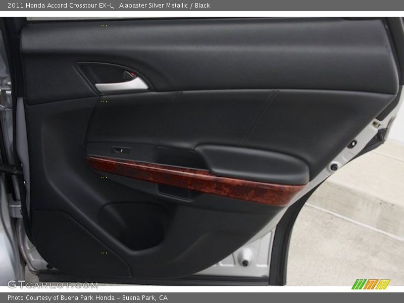 Alabaster Silver Metallic / Black 2011 Honda Accord Crosstour EX-L