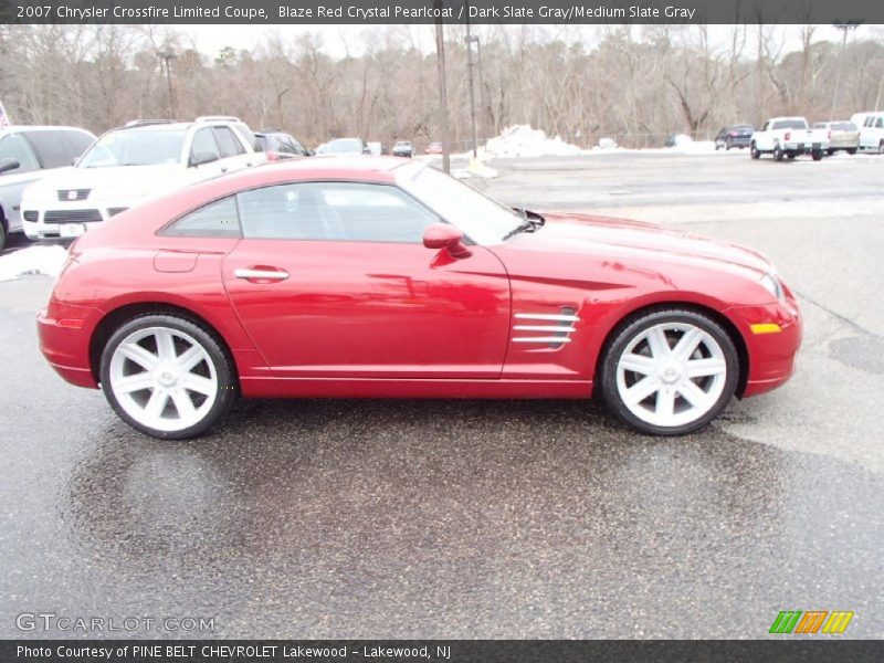 Blaze Red Crystal Pearlcoat / Dark Slate Gray/Medium Slate Gray 2007 Chrysler Crossfire Limited Coupe