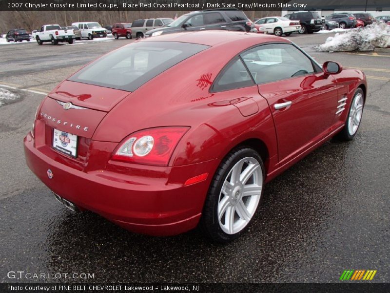 Blaze Red Crystal Pearlcoat / Dark Slate Gray/Medium Slate Gray 2007 Chrysler Crossfire Limited Coupe