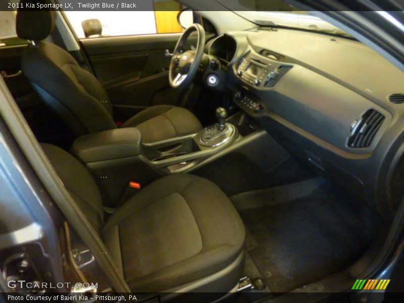 Twilight Blue / Black 2011 Kia Sportage LX
