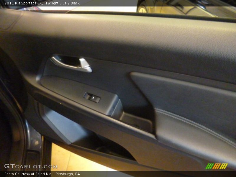 Twilight Blue / Black 2011 Kia Sportage LX