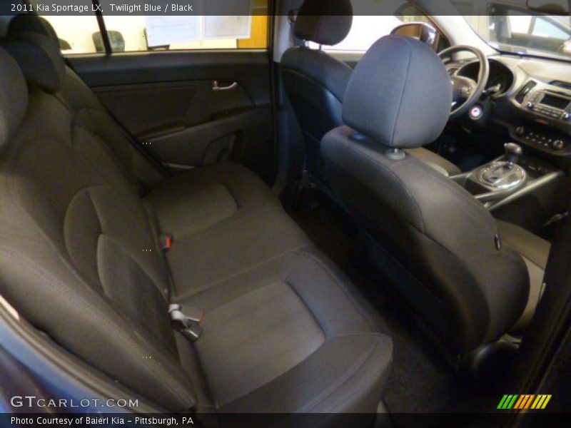 Twilight Blue / Black 2011 Kia Sportage LX