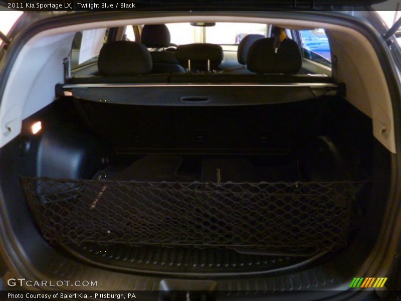 Twilight Blue / Black 2011 Kia Sportage LX