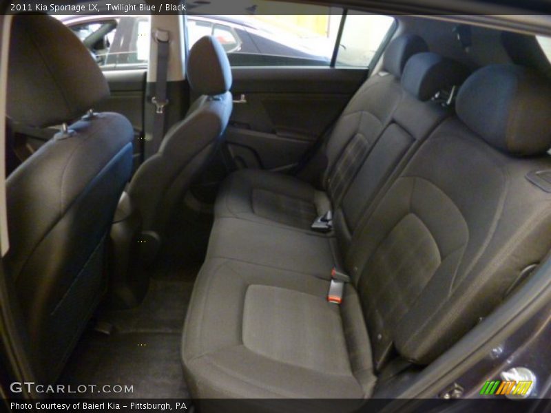 Twilight Blue / Black 2011 Kia Sportage LX