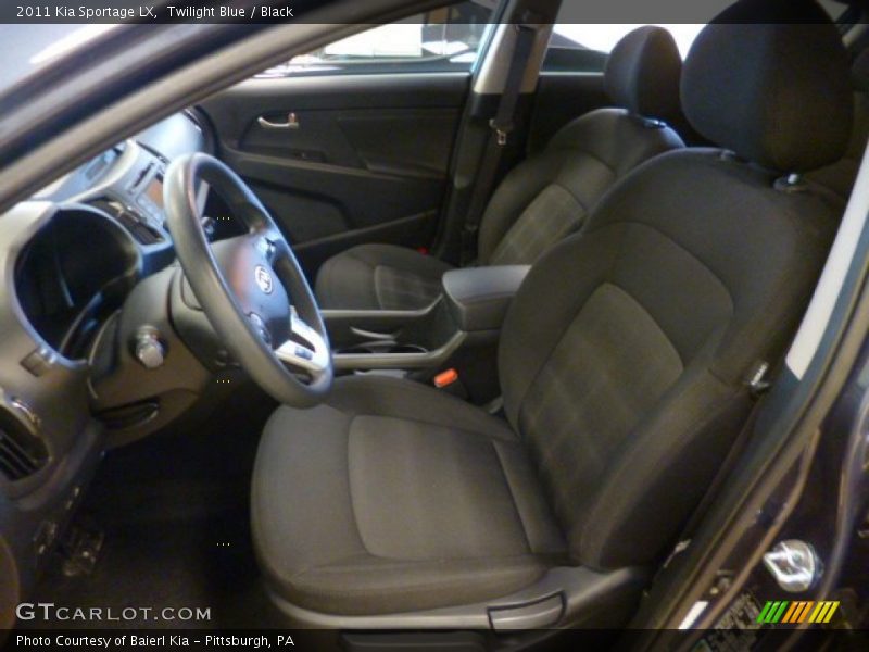 Twilight Blue / Black 2011 Kia Sportage LX