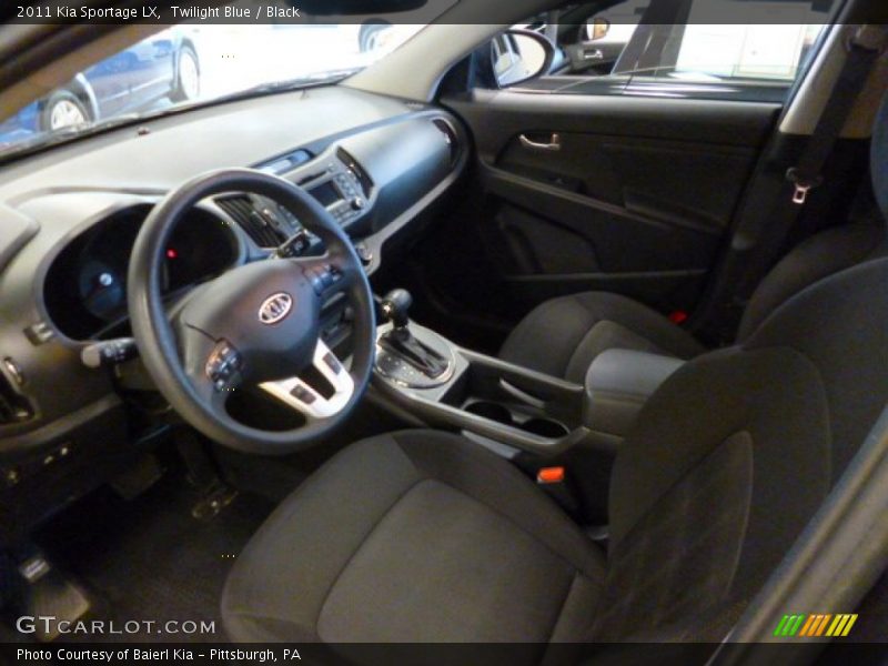 Twilight Blue / Black 2011 Kia Sportage LX