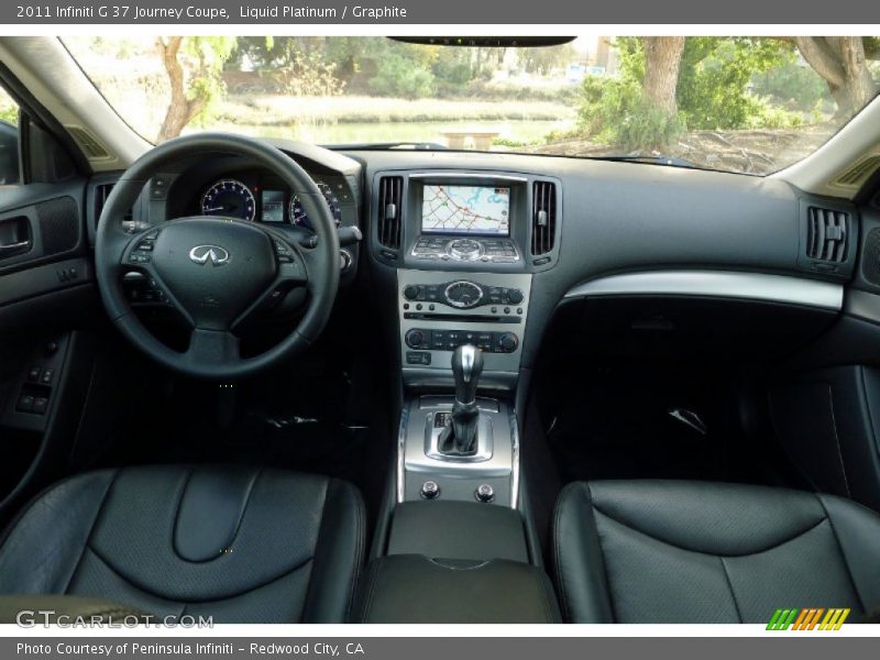 Liquid Platinum / Graphite 2011 Infiniti G 37 Journey Coupe