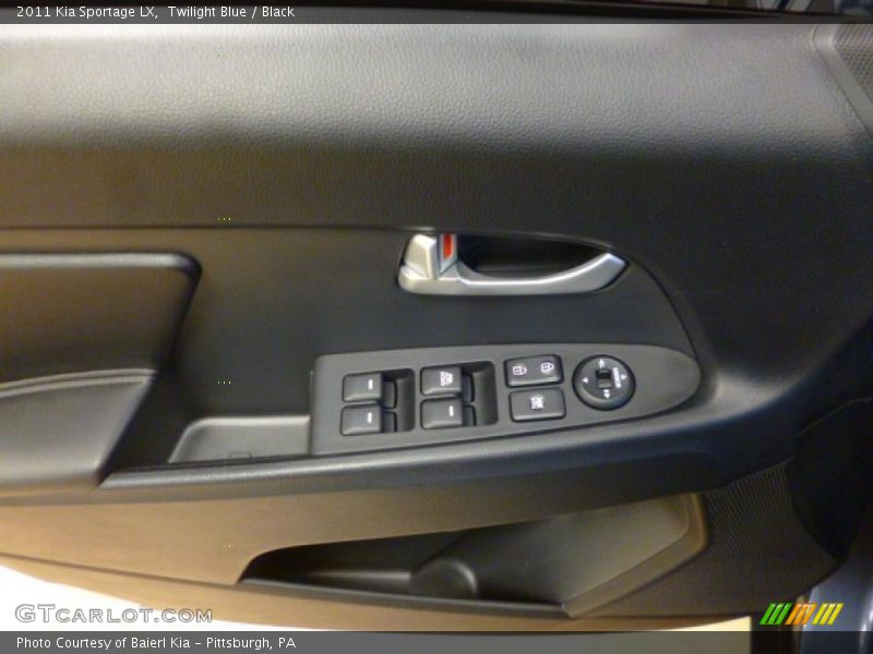 Twilight Blue / Black 2011 Kia Sportage LX