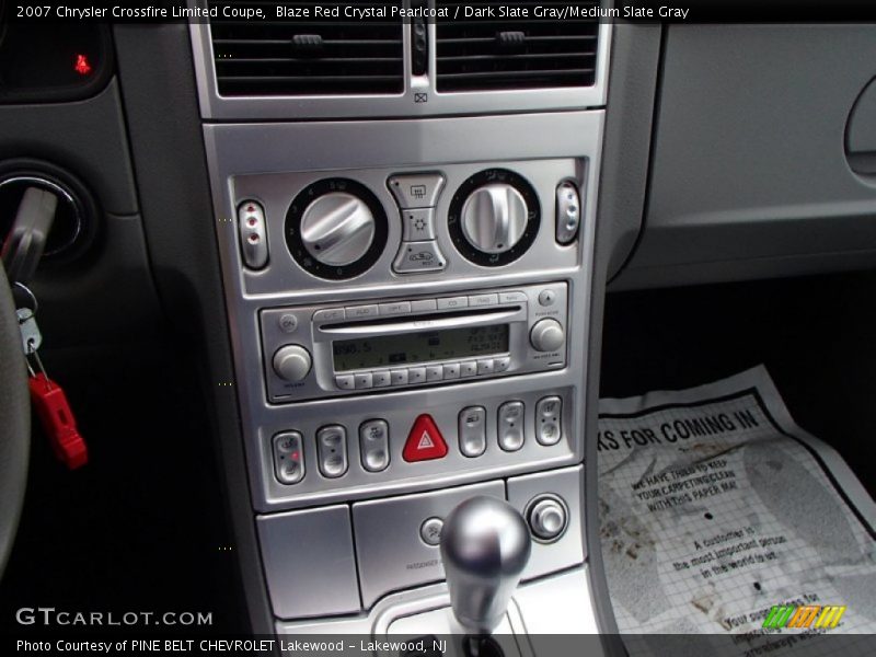 Blaze Red Crystal Pearlcoat / Dark Slate Gray/Medium Slate Gray 2007 Chrysler Crossfire Limited Coupe