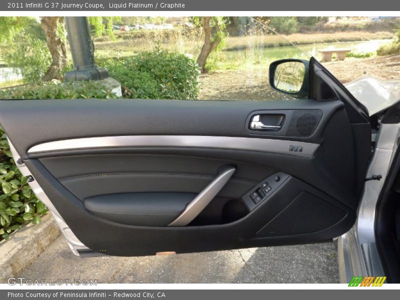 Liquid Platinum / Graphite 2011 Infiniti G 37 Journey Coupe