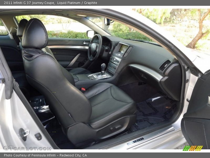 Liquid Platinum / Graphite 2011 Infiniti G 37 Journey Coupe