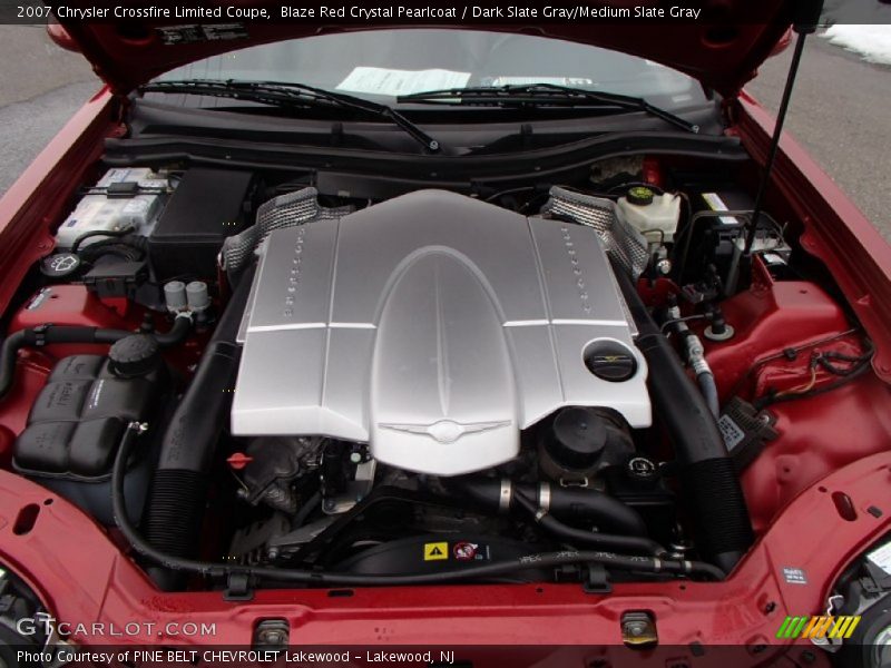 Blaze Red Crystal Pearlcoat / Dark Slate Gray/Medium Slate Gray 2007 Chrysler Crossfire Limited Coupe