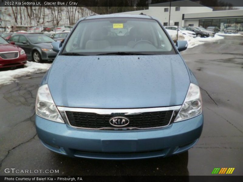 Glacier Blue / Gray 2012 Kia Sedona LX