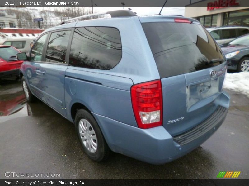 Glacier Blue / Gray 2012 Kia Sedona LX