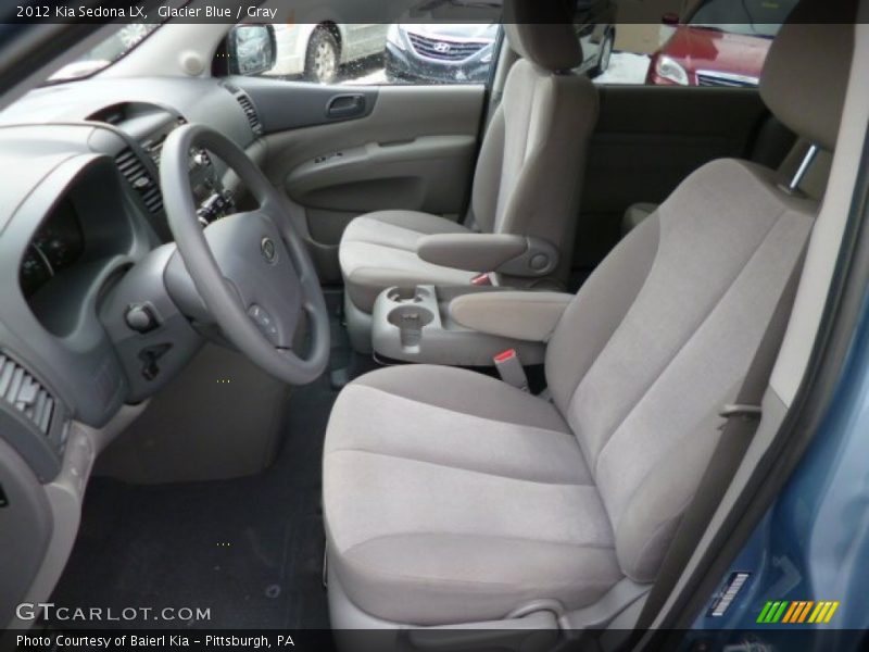 Glacier Blue / Gray 2012 Kia Sedona LX