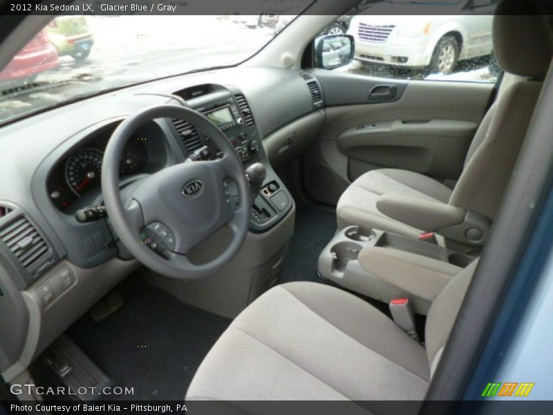 Glacier Blue / Gray 2012 Kia Sedona LX