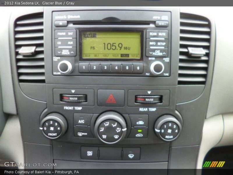 Glacier Blue / Gray 2012 Kia Sedona LX