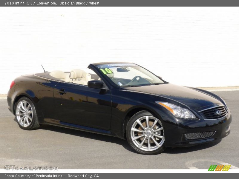 Front 3/4 View of 2010 G 37 Convertible