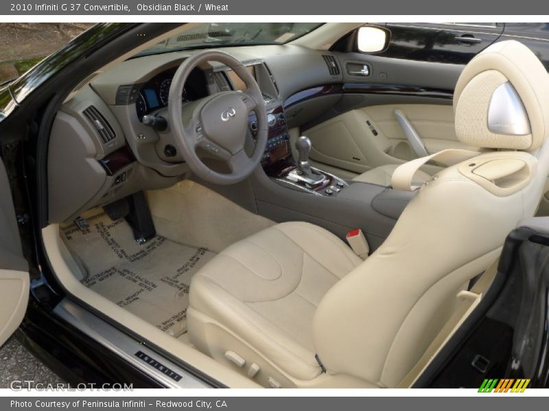 Wheat Interior - 2010 G 37 Convertible 