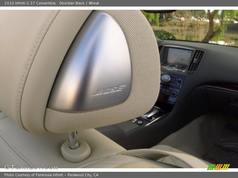 Audio System of 2010 G 37 Convertible