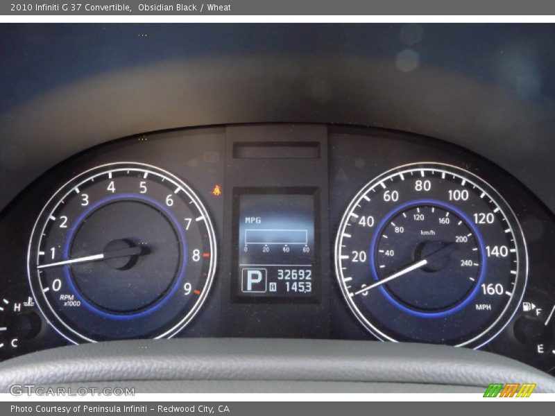  2010 G 37 Convertible 37 Convertible Gauges