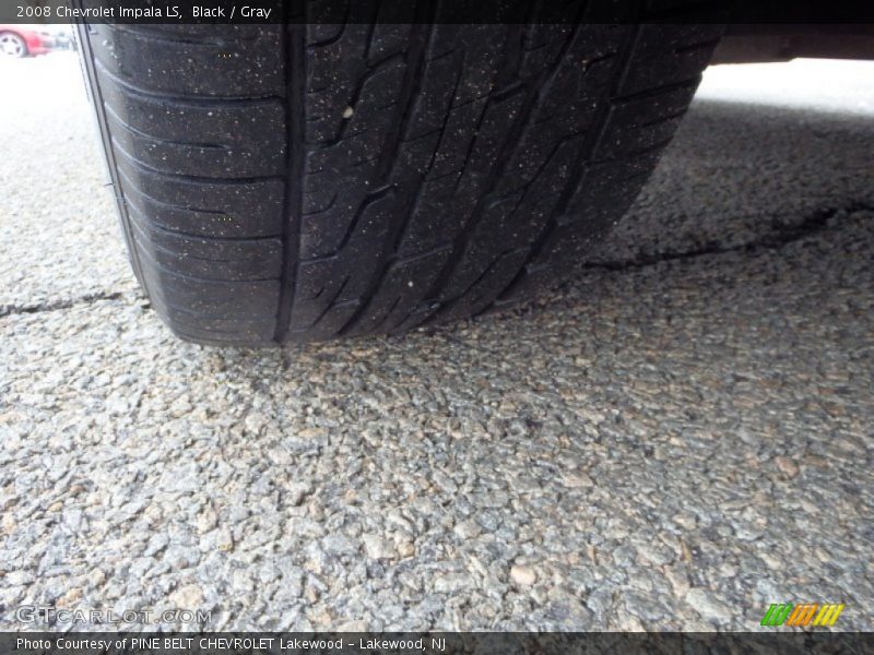 Black / Gray 2008 Chevrolet Impala LS