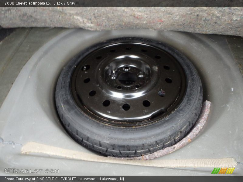 Black / Gray 2008 Chevrolet Impala LS