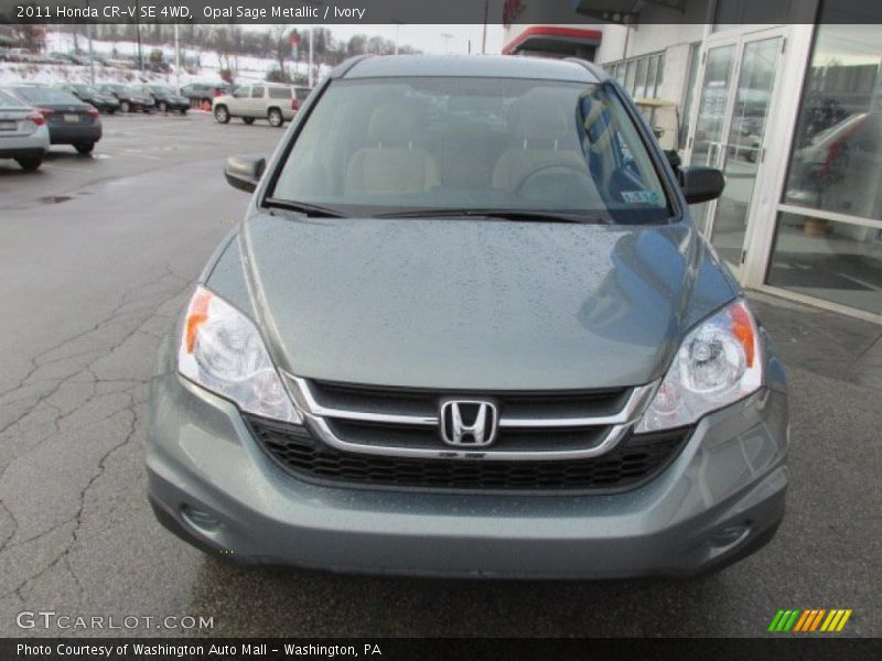 Opal Sage Metallic / Ivory 2011 Honda CR-V SE 4WD