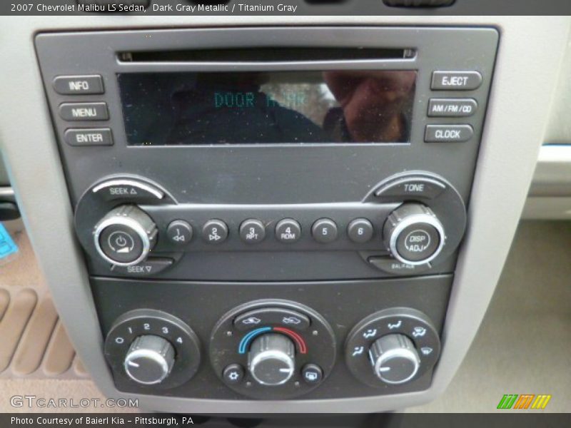 Dark Gray Metallic / Titanium Gray 2007 Chevrolet Malibu LS Sedan