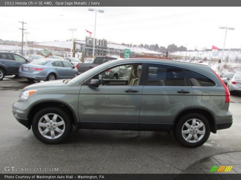 Opal Sage Metallic / Ivory 2011 Honda CR-V SE 4WD
