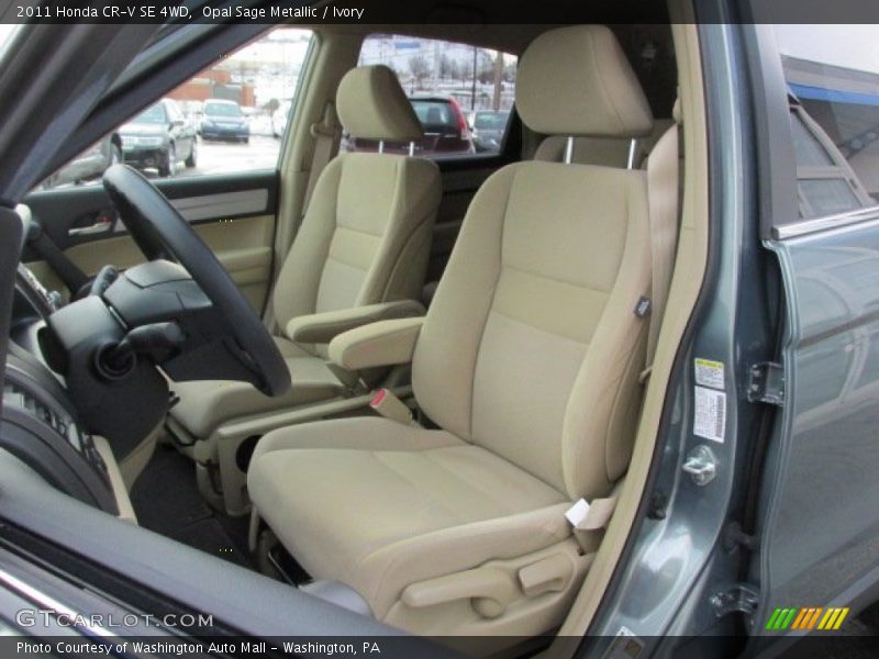 Opal Sage Metallic / Ivory 2011 Honda CR-V SE 4WD
