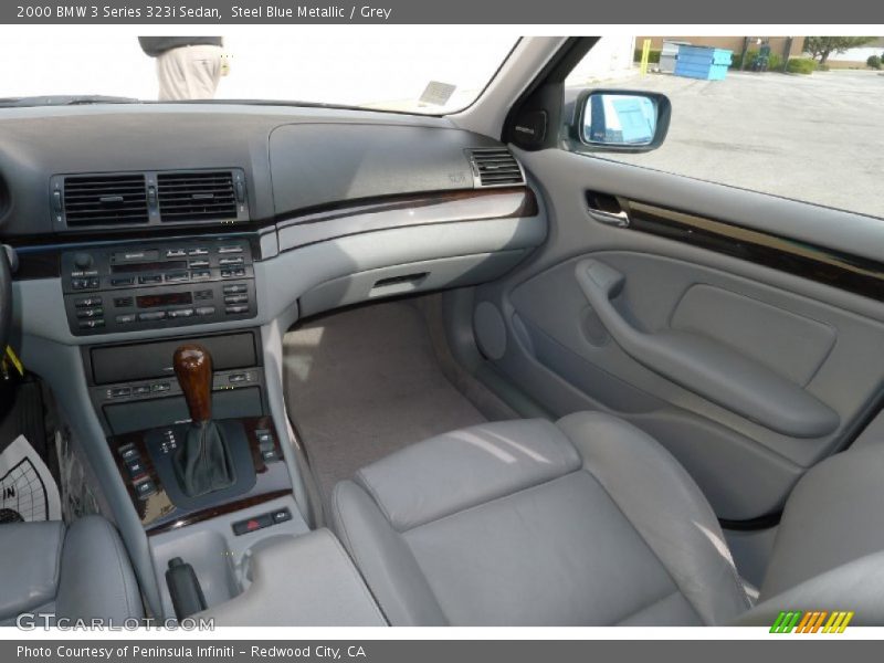  2000 3 Series 323i Sedan Grey Interior