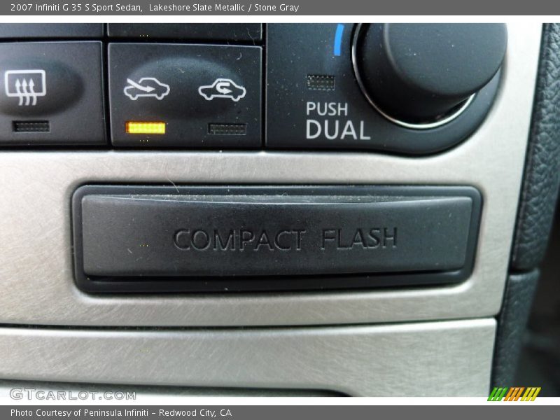 Lakeshore Slate Metallic / Stone Gray 2007 Infiniti G 35 S Sport Sedan