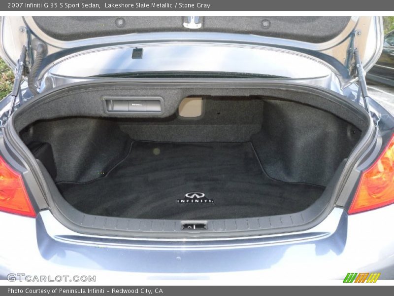 Lakeshore Slate Metallic / Stone Gray 2007 Infiniti G 35 S Sport Sedan